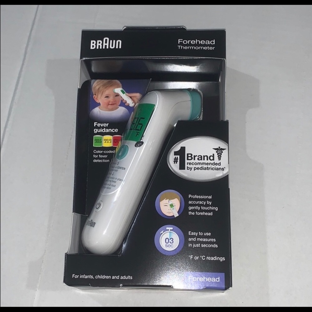 Braun Forehead thermometer Plus FREE Gift